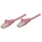Intellinet Network Solutions 25 Ft Pink Cat6 Snagless Patch Cable 392815 - alternate 1